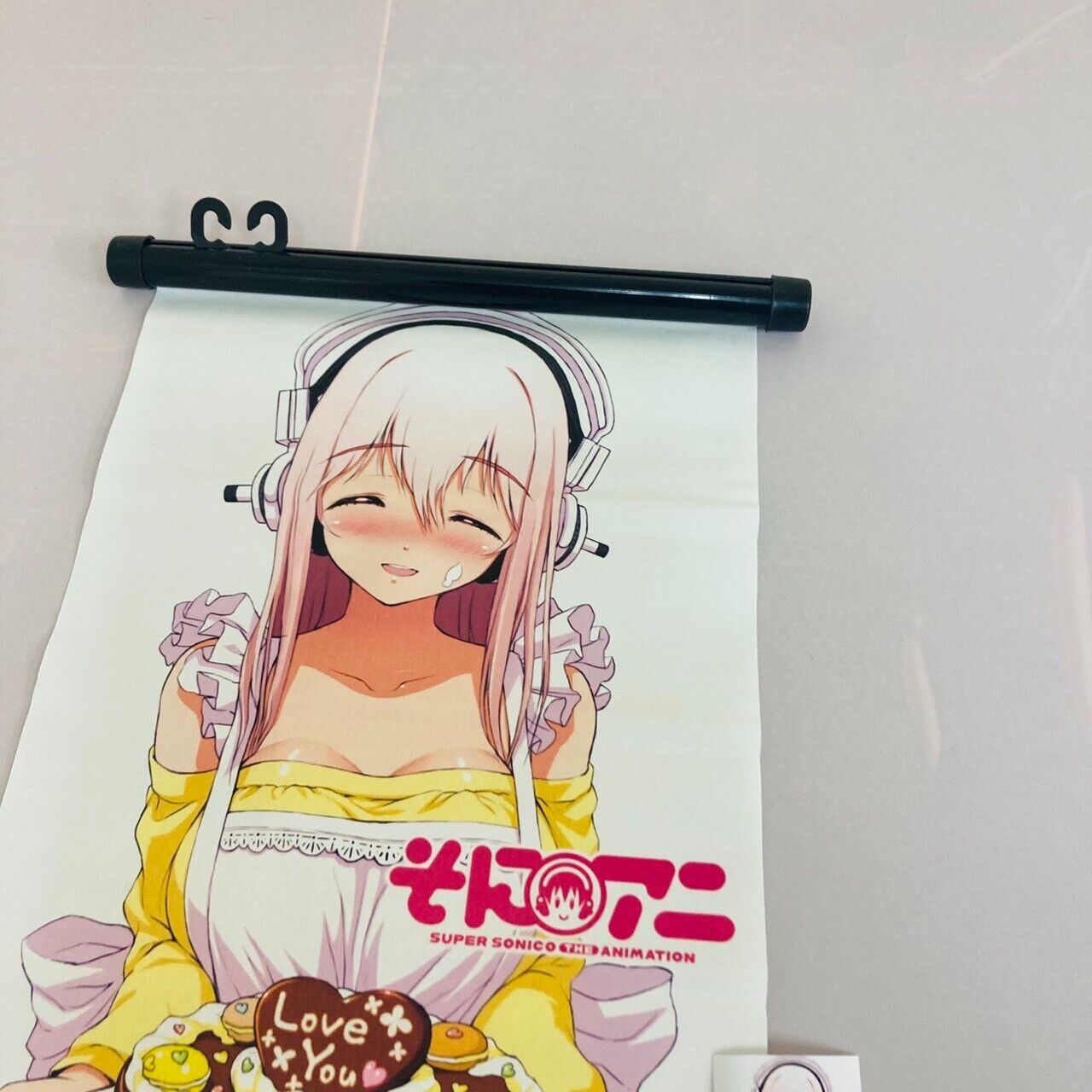 FuRyu Super Sonico Mini Tapestry Cake Apron Love You Girl Anime Kawaii Cute Rare