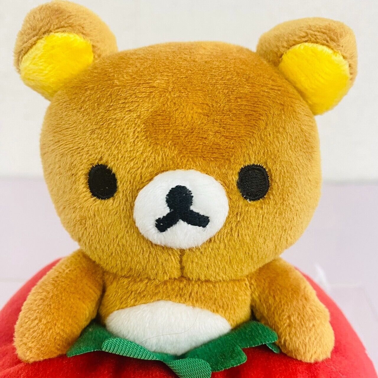 San-X Rilakkuma Korilakkuma Kiiroitori Plush Set 3 Strawberry Car Bear Red Rare