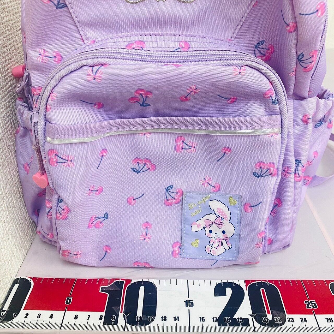 Sanrio Bonbon Ribbon Backpack Rucksack School Bag Rabbit Pink Purple Cherry Rare