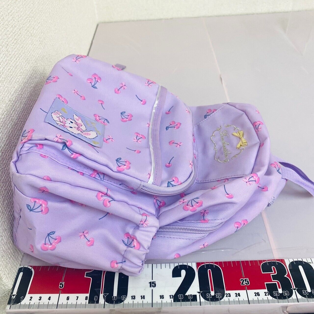 Sanrio Bonbon Ribbon Backpack Rucksack School Bag Rabbit Pink Purple Cherry Rare