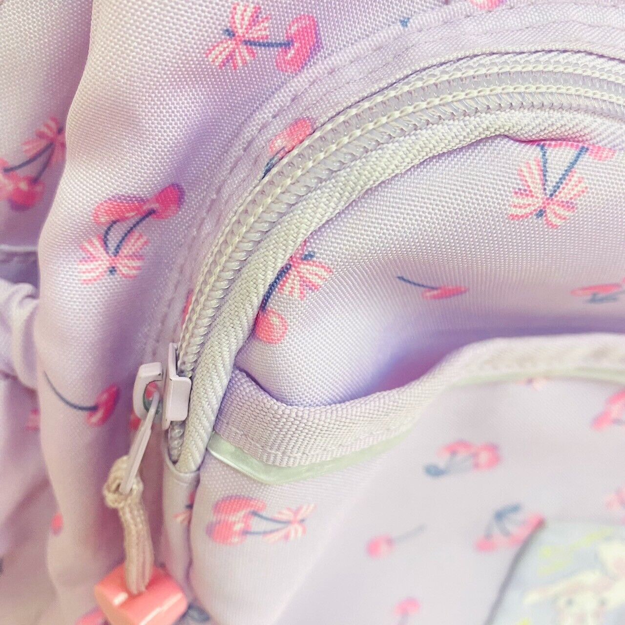 Sanrio Bonbon Ribbon Backpack Rucksack School Bag Rabbit Pink Purple Cherry Rare