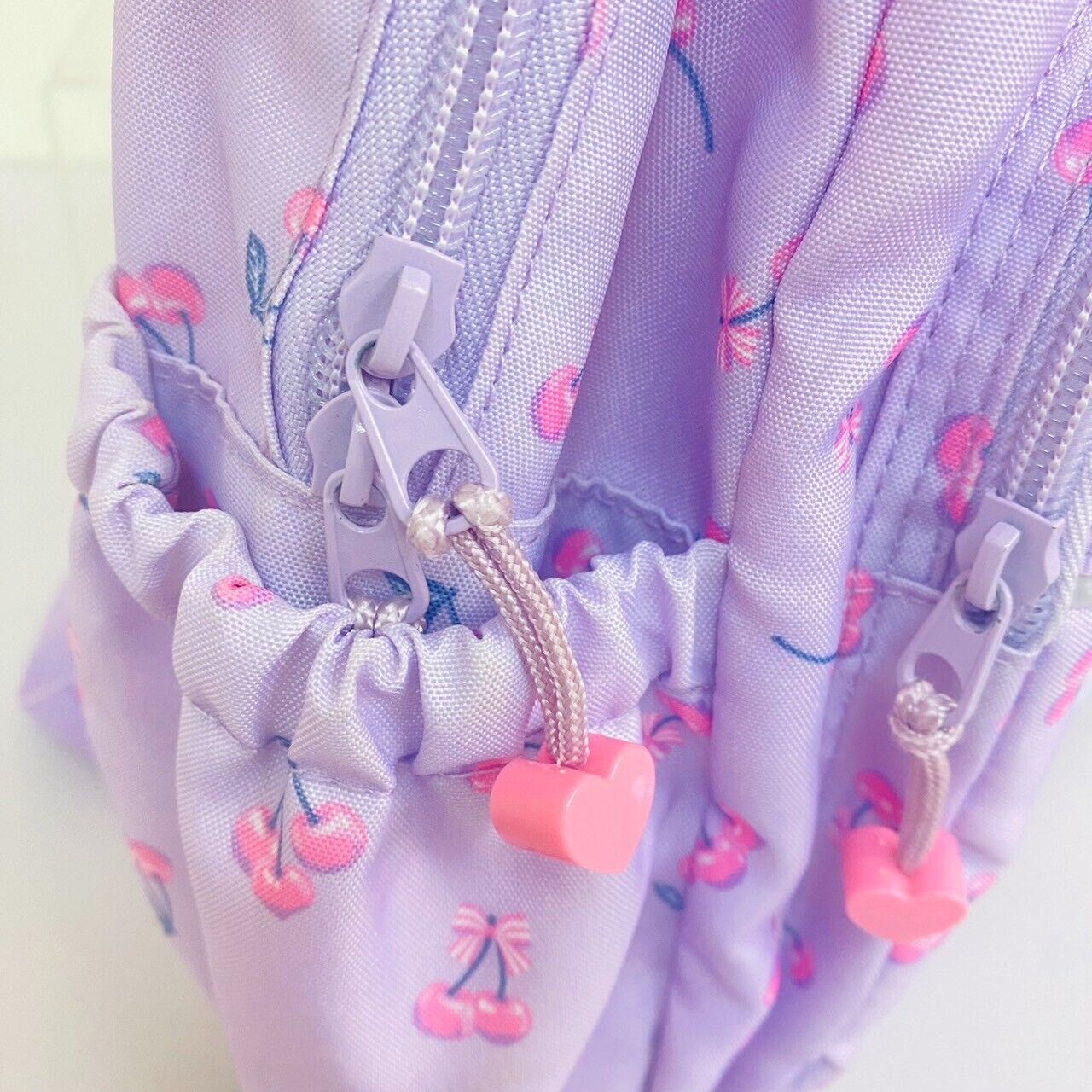 Sanrio Bonbon Ribbon Backpack Rucksack School Bag Rabbit Pink Purple Cherry Rare