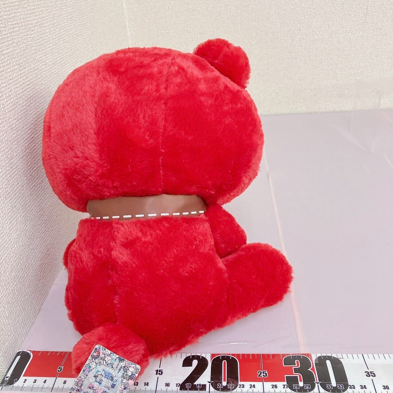 TaiTo Gloomy Bloody Bear Plush Soft Stuffed Toy Red Sweet Valentine White Day