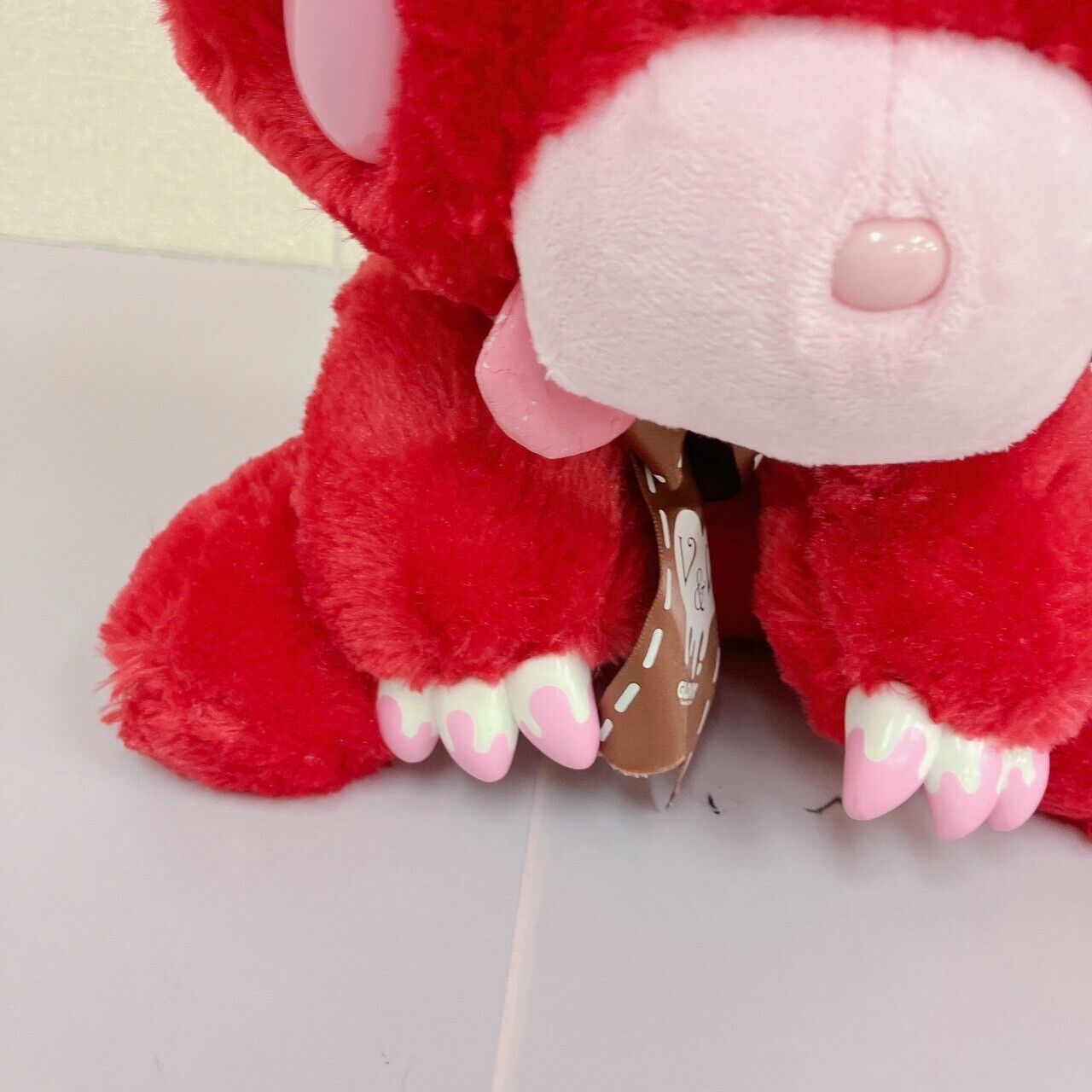 TaiTo Gloomy Bloody Bear Plush Soft Stuffed Toy Red Sweet Valentine White Day