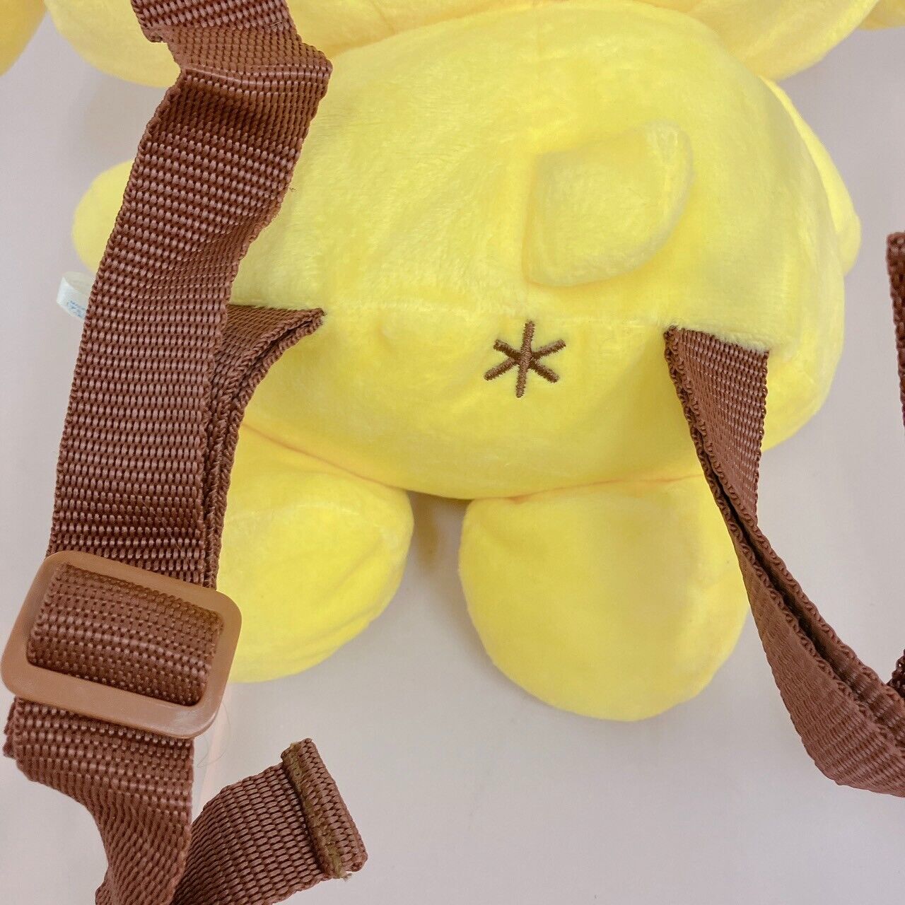 Sanrio Pompom Purin Backpack Rucksack Plush Soft Stuffed Toy Yellow Dog Yurukawa