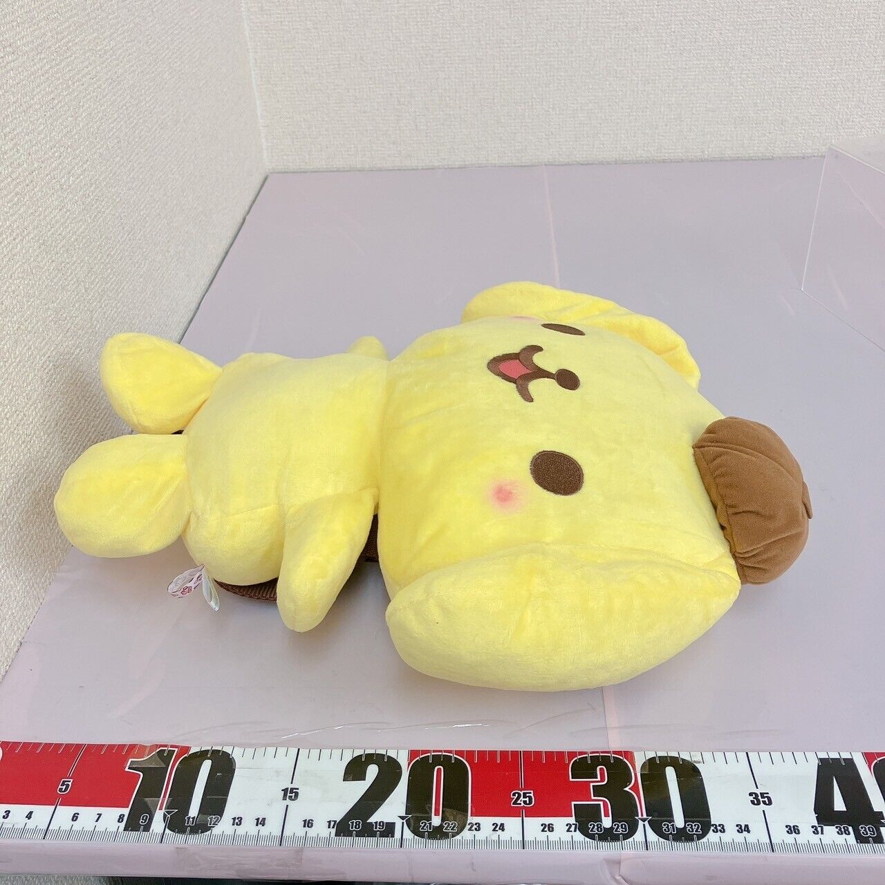 Sanrio Pompom Purin Backpack Rucksack Plush Soft Stuffed Toy Yellow Dog Yurukawa