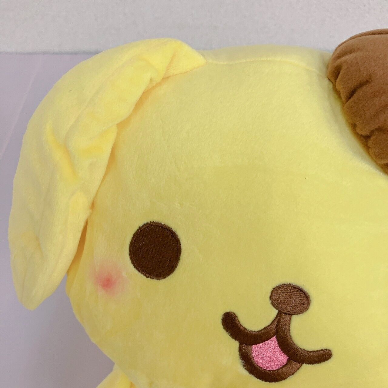 Sanrio Pompom Purin Backpack Rucksack Plush Soft Stuffed Toy Yellow Dog Yurukawa