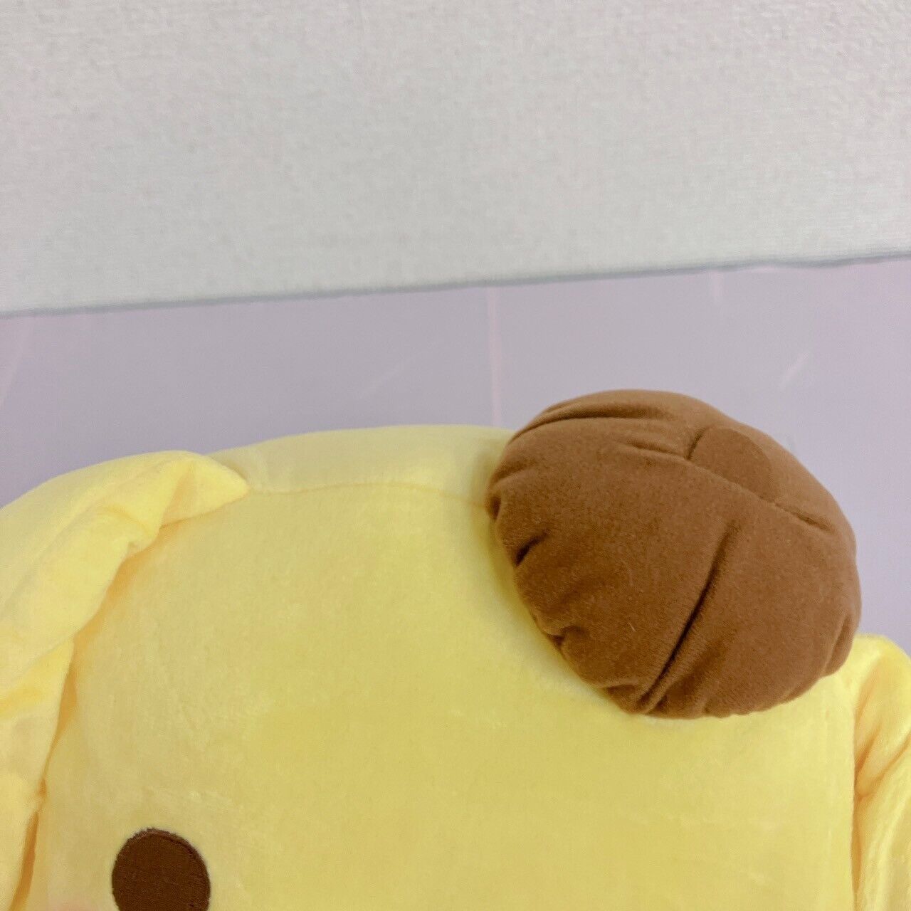 Sanrio Pompom Purin Backpack Rucksack Plush Soft Stuffed Toy Yellow Dog Yurukawa