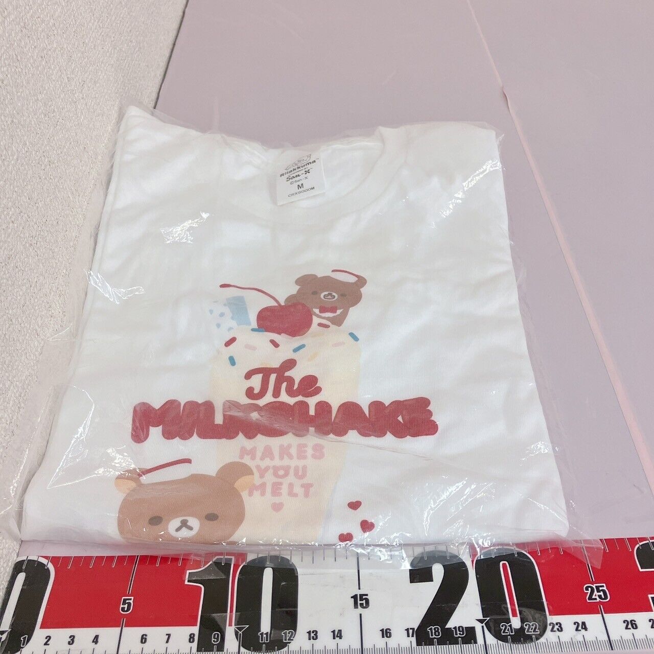 San-x Rilakkuma Etoile et Griotte Collaboration T-shirt M Korilakkuma White Rare