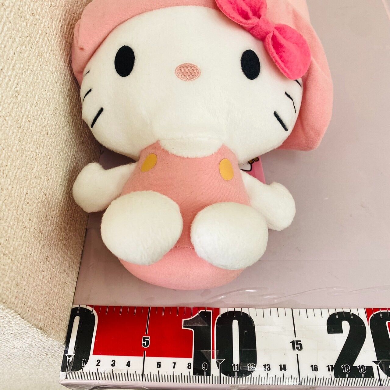 Sanrio Hello Kitty One Piece Tony Tony Chopper Plush Soft Toy Collaboration Pink