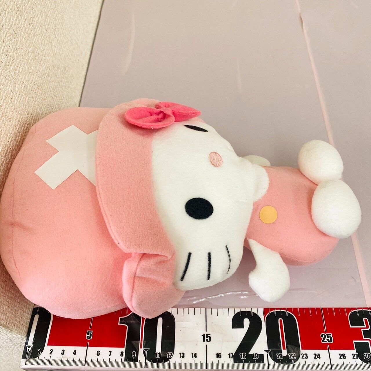 Sanrio Hello Kitty One Piece Tony Tony Chopper Plush Soft Toy Collaboration Pink