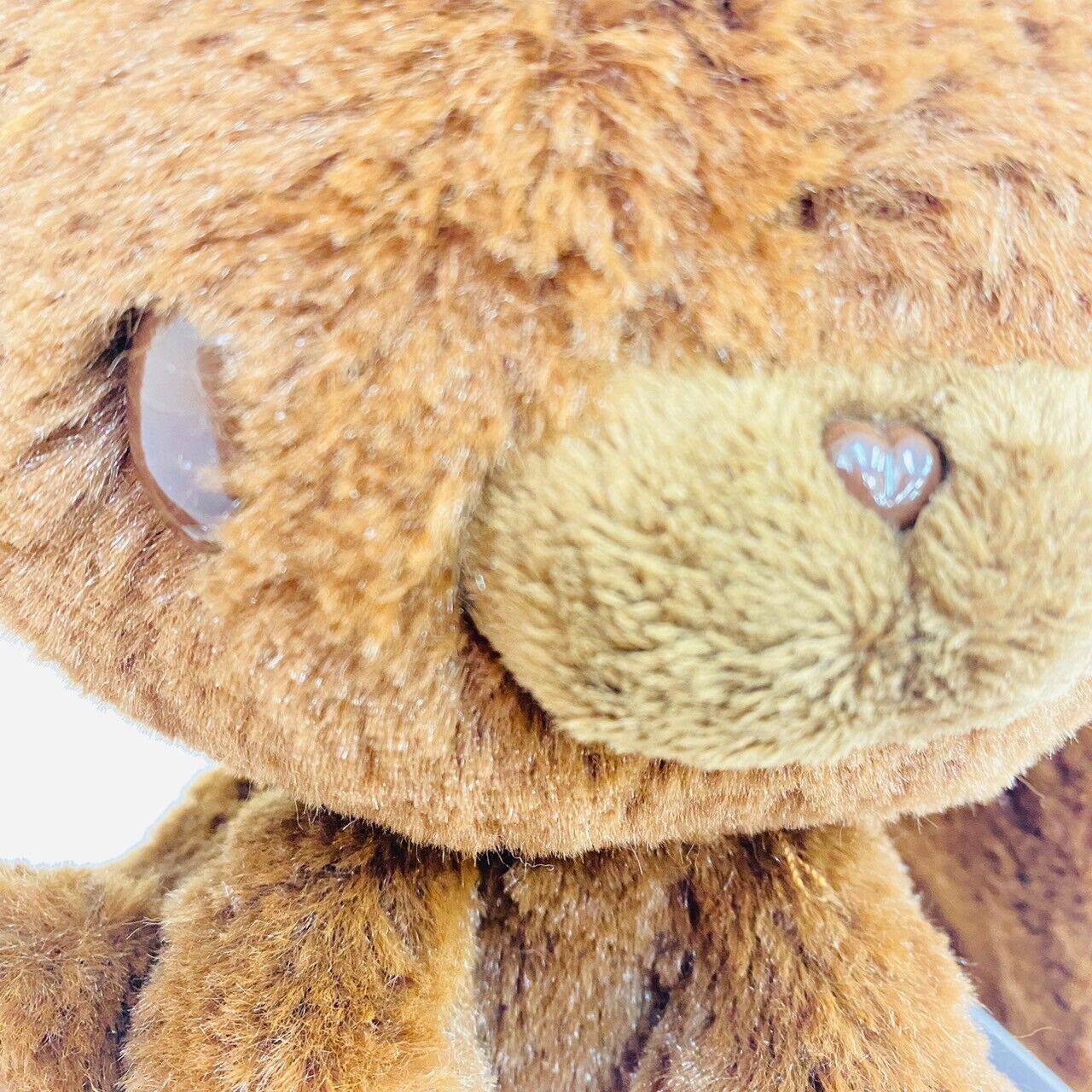 Taito Hanyou Usagi All Purpose Bunny Plush Soft Stuffed Toy Brown Valentine Rare