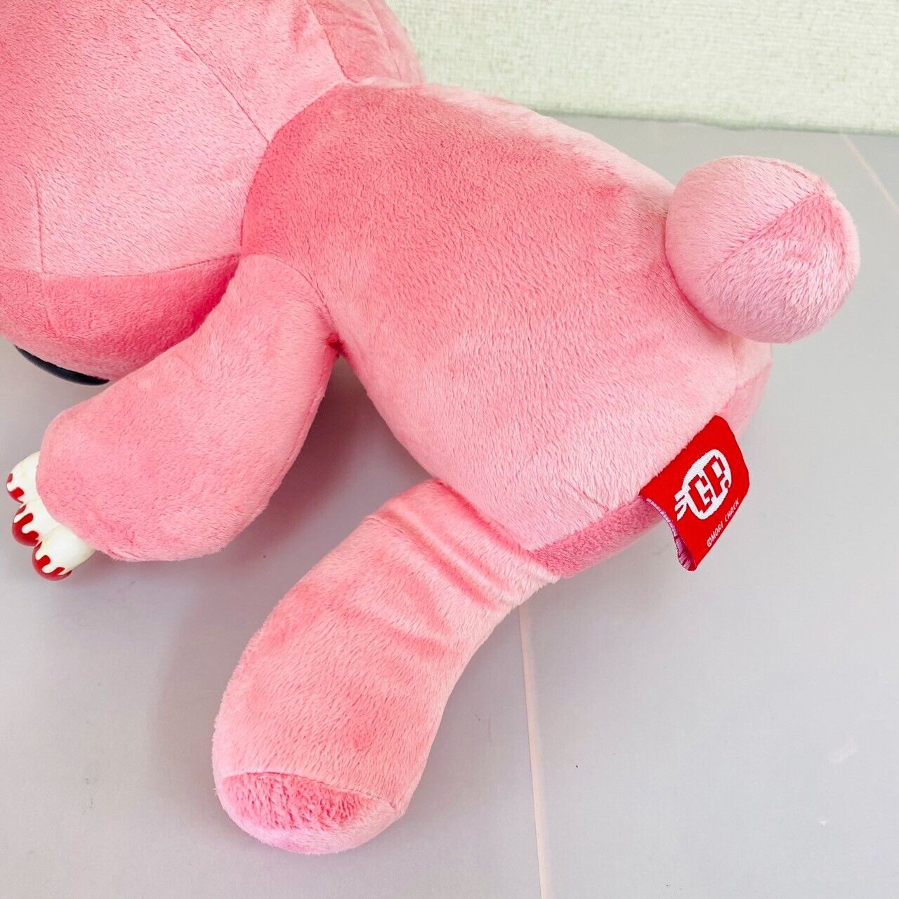 TAiTo Gloomy Bloody Bear Pink Plush Sitting Soft Stuffed Toy CGP 186 Chax GP