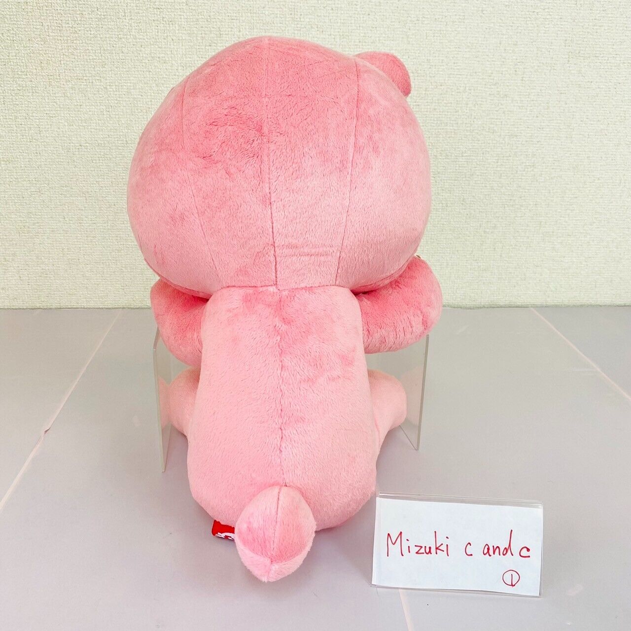 TAiTo Gloomy Bloody Bear Pink Plush Sitting Soft Stuffed Toy CGP 186 Chax GP