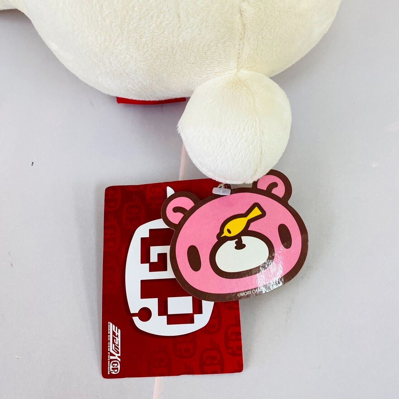 TAiTo Gloomy Bloody Bear Plush White Valentine Sitting Soft Stuffed Toy CGP 206