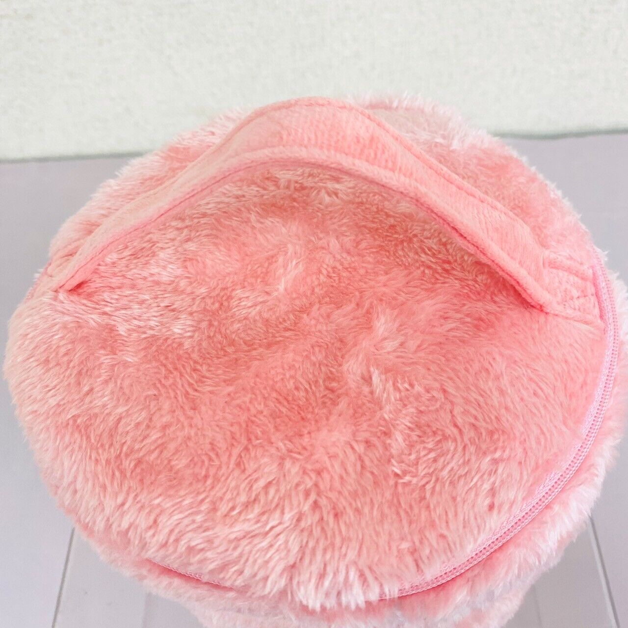 Sanrio Pompom Purin Vanity Pouch Pink Happy Macaron Birthday Fluffy Strawberry