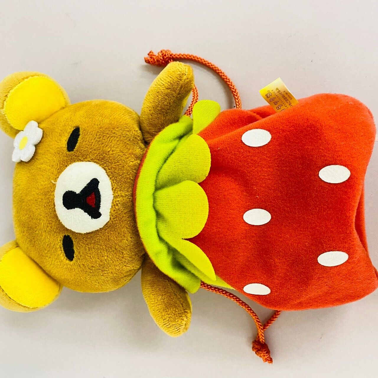 San-X Rilakkuma Korilakkuma Kiiroitori Plush Set 3 Strawberry Costume Kawaii