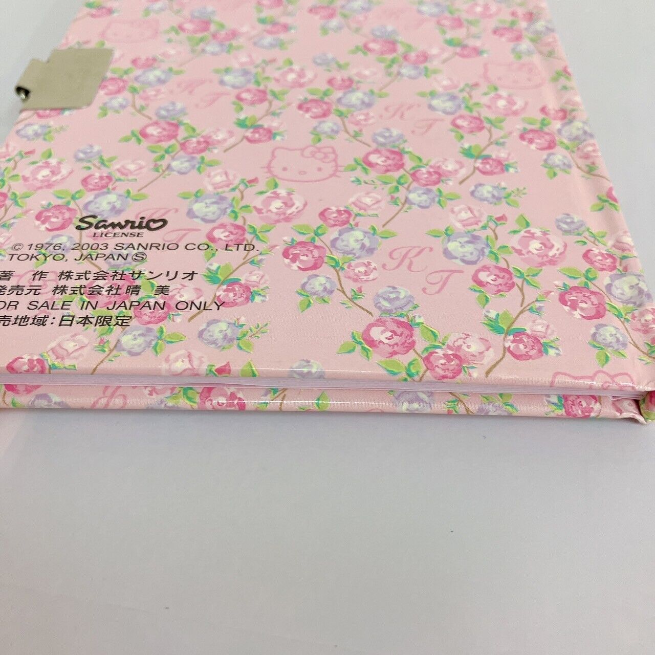 Sanrio Stationery Hello Kitty Secret Notebook Diary Pink Character Kawaii Rare