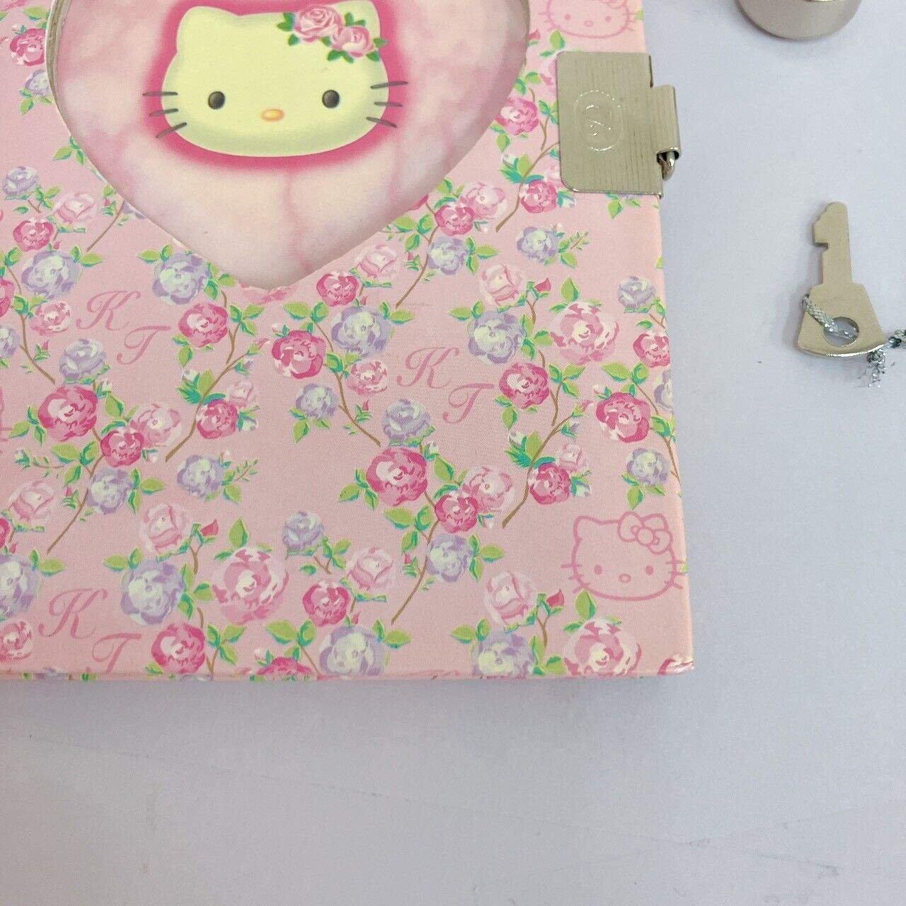 Sanrio Stationery Hello Kitty Secret Notebook Diary Pink Character Kawaii Rare