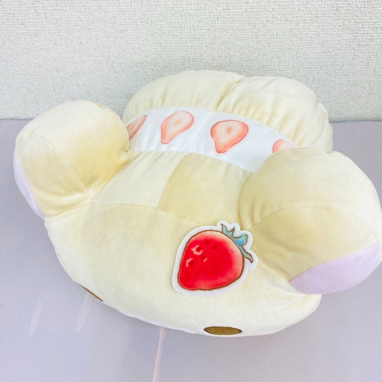 San-X Rilakkuma Korilakkuma Kiiroitori Plush Set 3 Strawberry Party Cake Bear