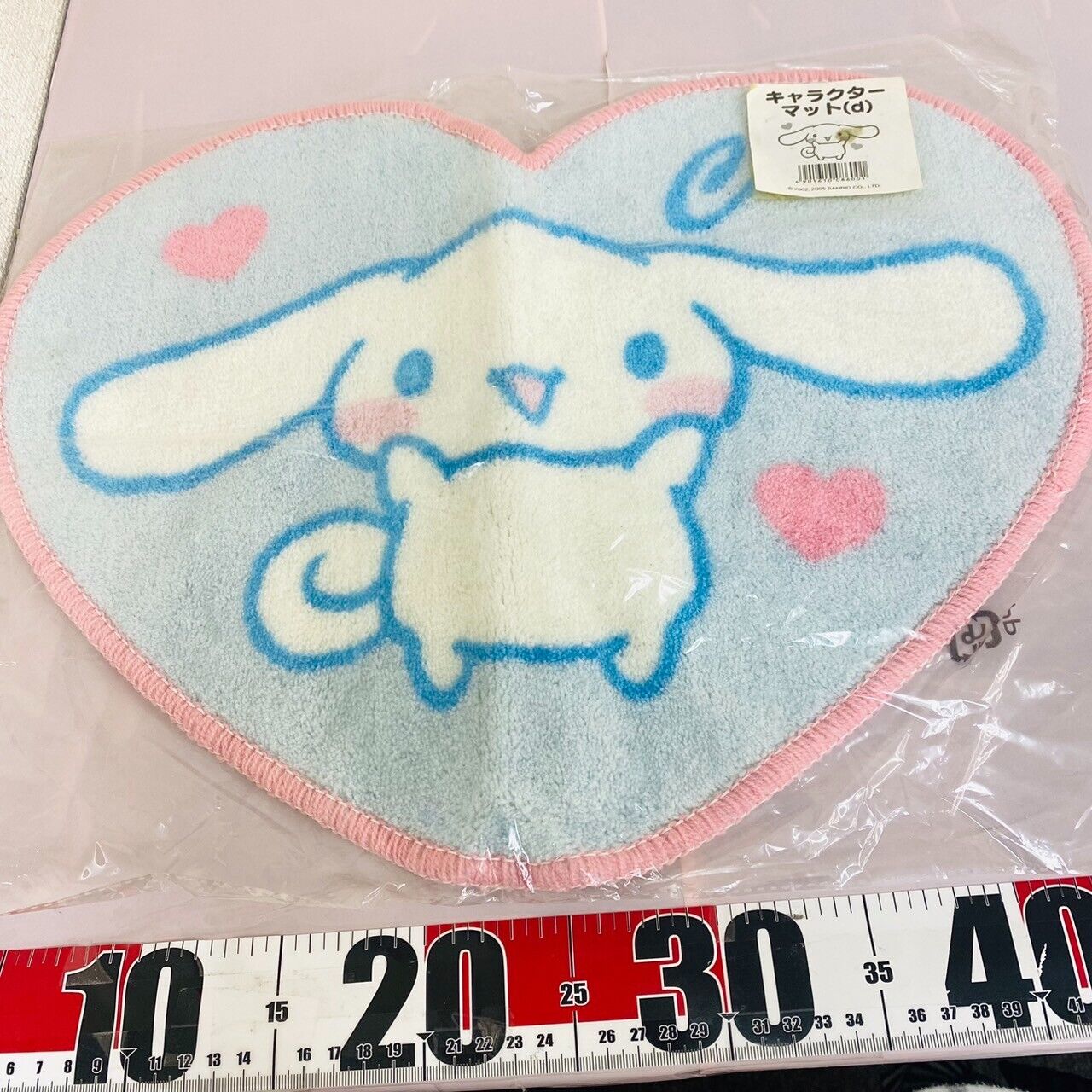 Sanrio Cinnamoroll Cinamon Room Mat Rug Heart Blue Pink White Puppy Dog Kawaii