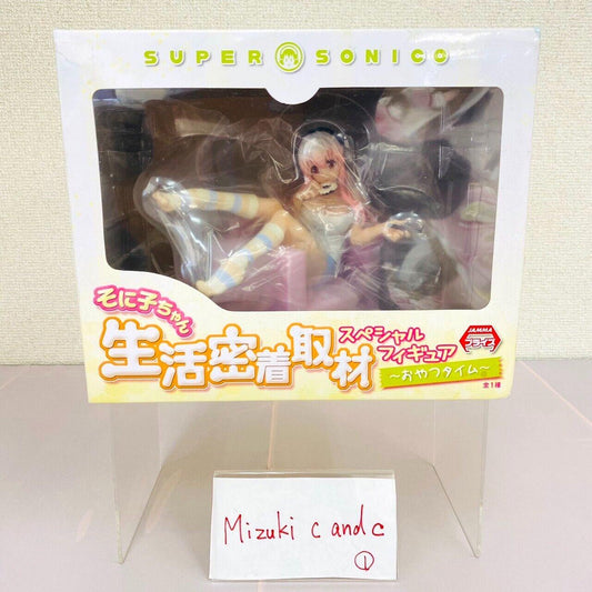 Super Sonico Special Figure Close Lifestyle Coverage Snack Time Anime Sweets