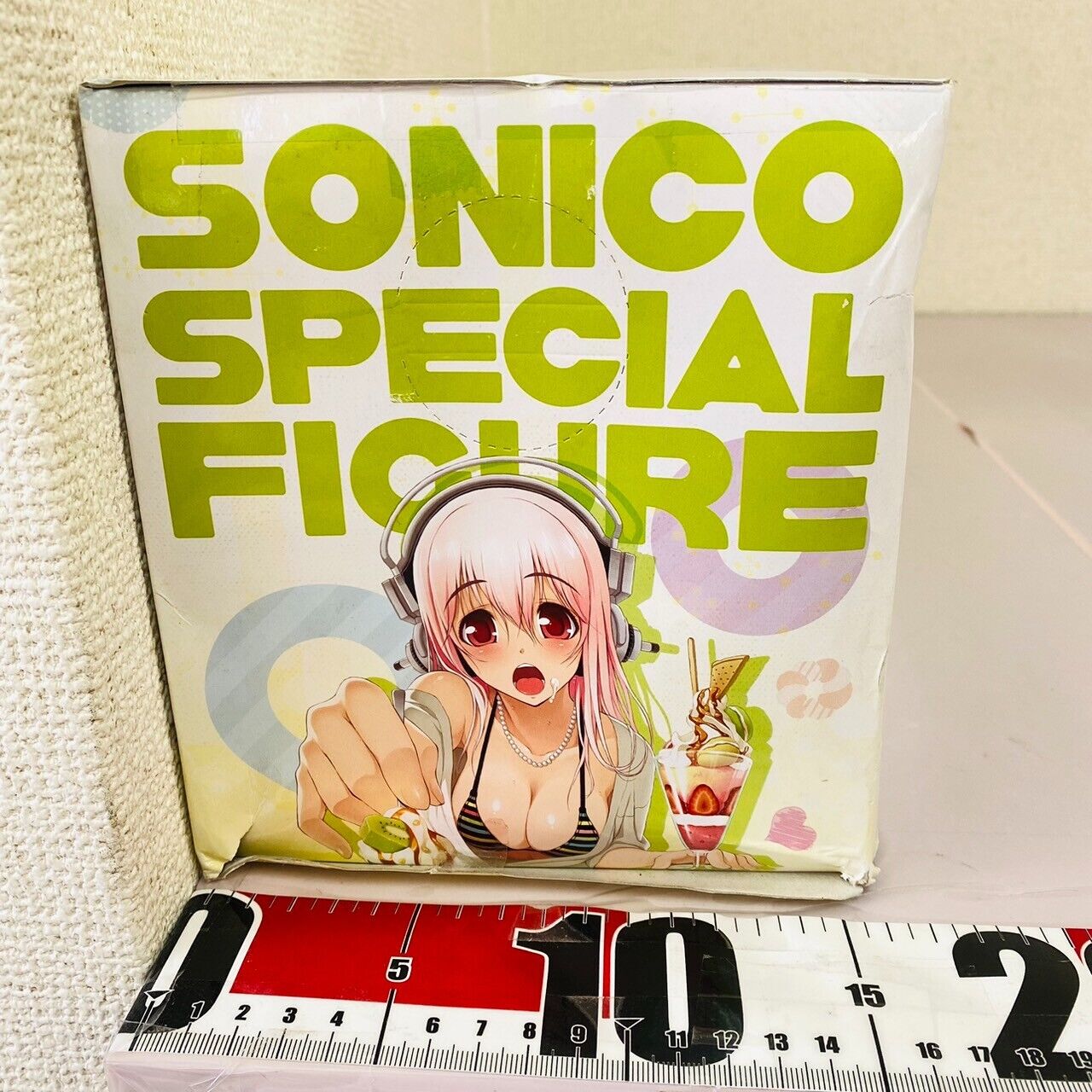 Super Sonico Special Figure Close Lifestyle Coverage Snack Time Anime Sweets