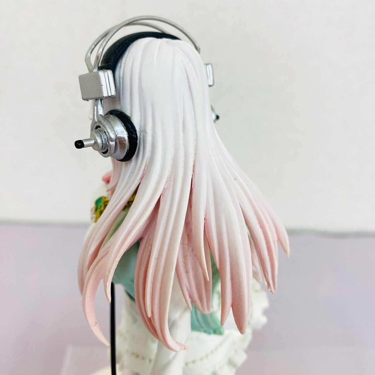 Super Sonico SQ Figure Microphone Headphone Girl Singing Kawaii Anime Manga Girl