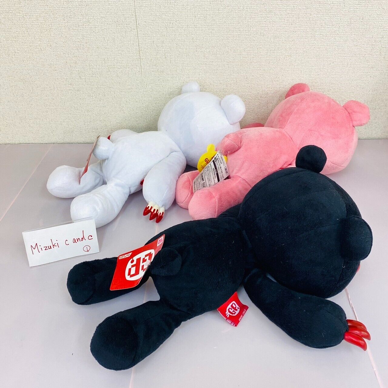 Gloomy CGP 199 XL Bear Bloody Plush Set 3 Soft Stuffed Toy licky piece set Comp