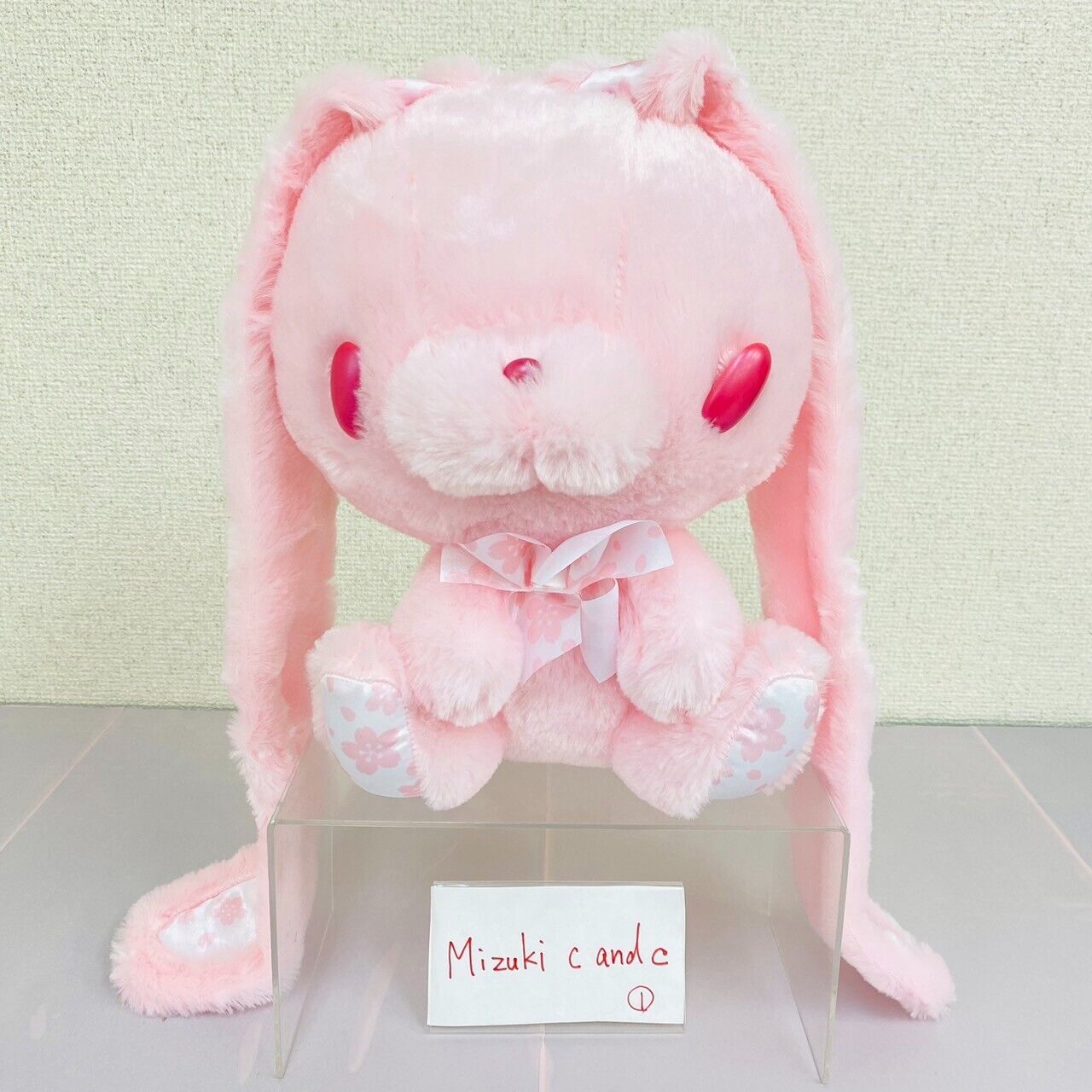 Chax GP Taito GLOOMY General Purpose Rabbit Teddy Bunny pink Plush Mascot Sakura