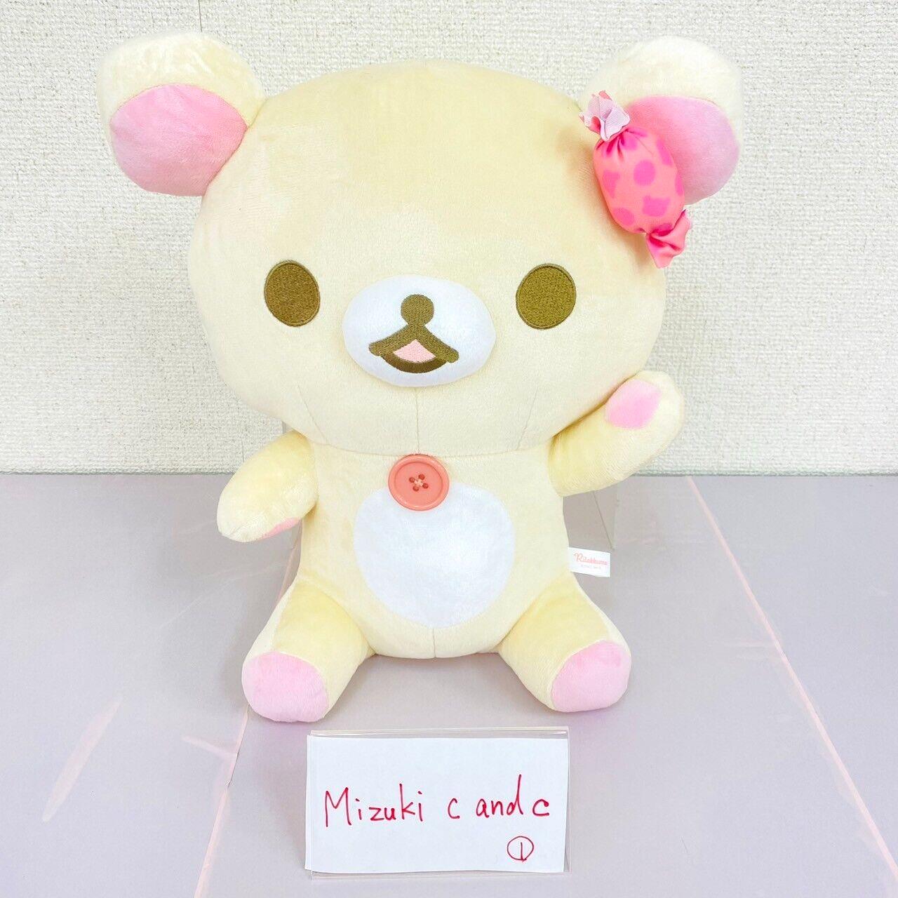 San-X Korilakkuma Plush Soft Stuffed Toy White Bear Candy Amusement Park Kawaii