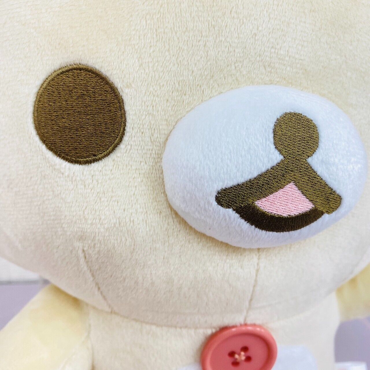 San-X Korilakkuma Plush Soft Stuffed Toy White Bear Candy Amusement Park Kawaii