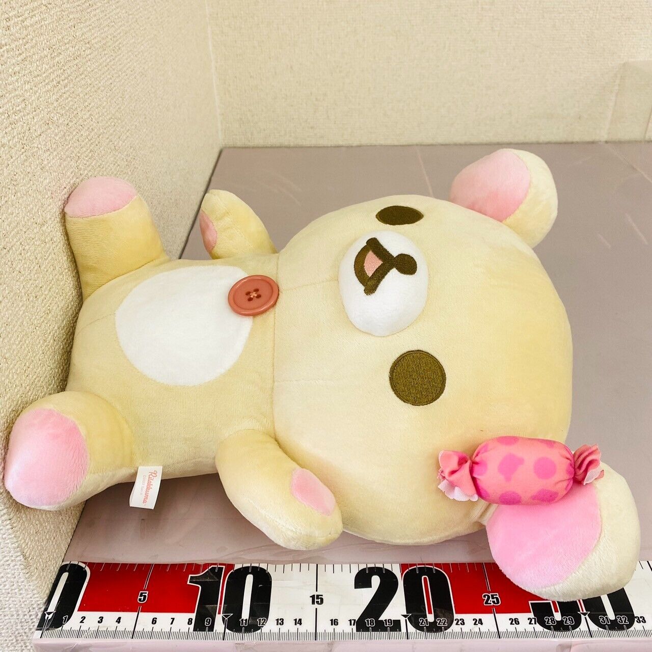 San-X Korilakkuma Plush Soft Stuffed Toy White Bear Candy Amusement Park Kawaii