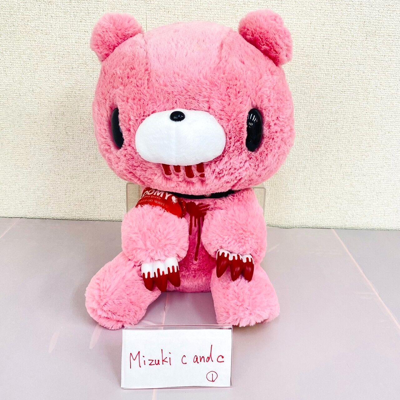 TAiTo Gloomy Bloody Bear Pink Plush Soft Stuffed Toy Doll Chax GP Anniversary