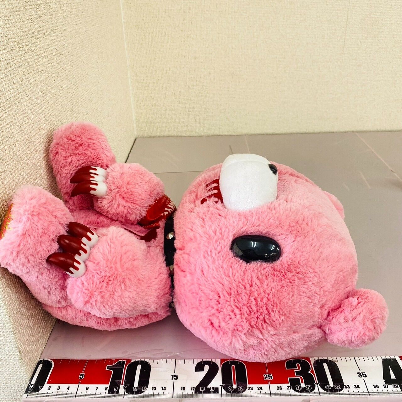 TAiTo Gloomy Bloody Bear Pink Plush Soft Stuffed Toy Doll Chax GP Anniversary