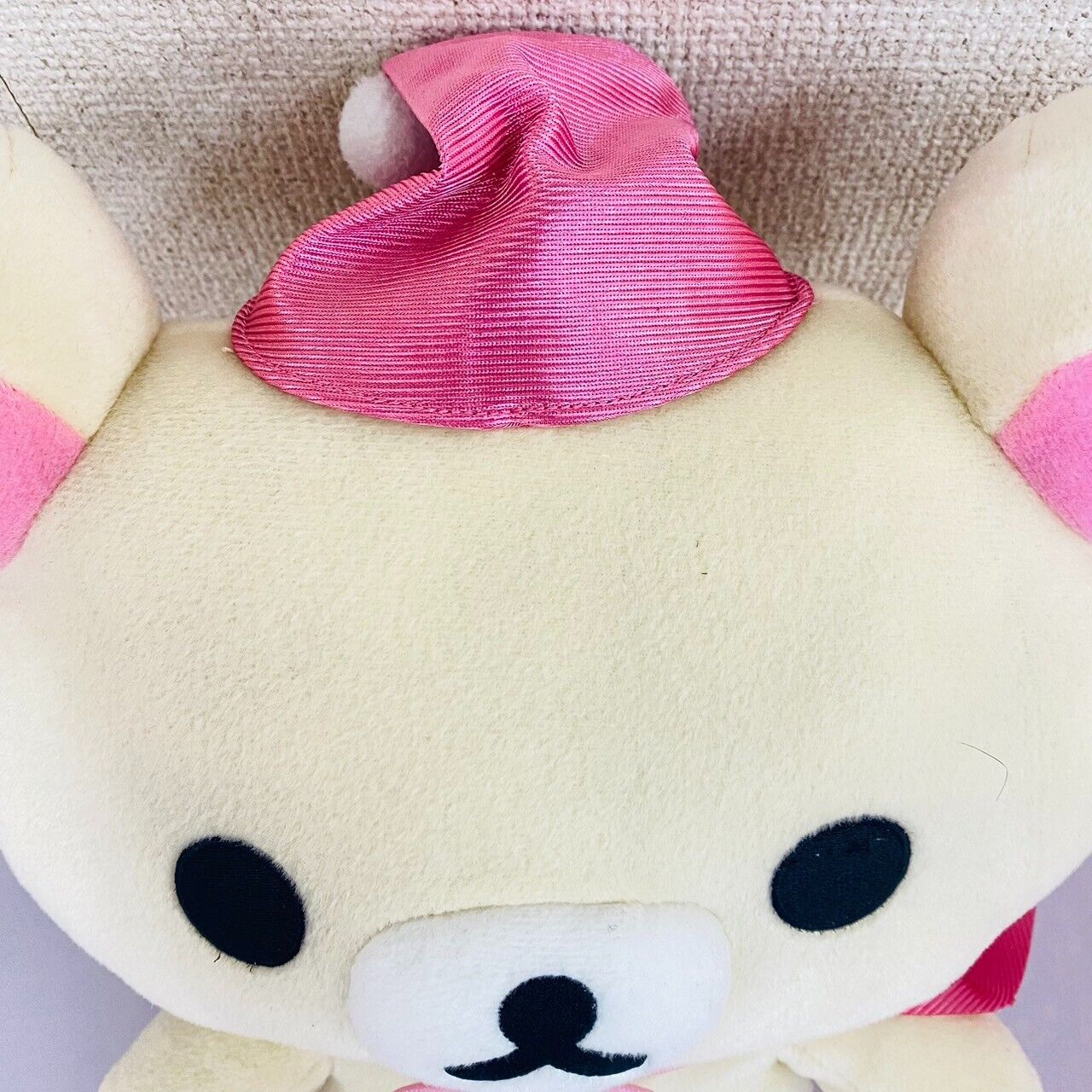 San-X Rilakkuma Korilakkuma Plush Soft Stuffed Toy Christmas Colorful Star Hat